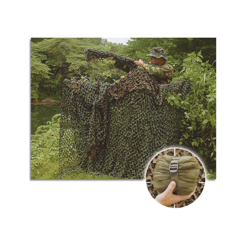 RED CAMOSYSTEM. Camo Verde. 3 x 1.4 m
