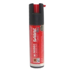 SPRAY DE DEFENSA DE PIMIENTA SABRE RED. CHORRO BALÍSTICO. TAMAÑO 22ML. HOMOLOGADO