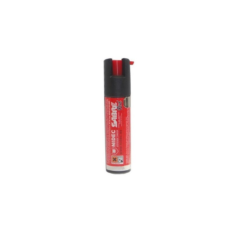 SPRAY DE DEFENSA DE PIMIENTA SABRE RED. CHORRO BALÍSTICO. TAMAÑO 22ML. HOMOLOGADO