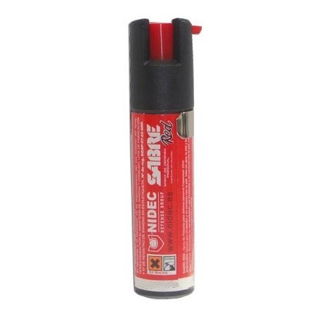 SPRAY DE DEFENSA DE PIMIENTA SABRE RED. CHORRO BALÍSTICO. TAMAÑO 22ML. HOMOLOGADO