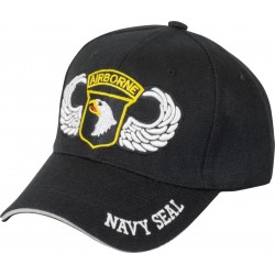 GORRA BARBARIC NEGRA AIRBORNE