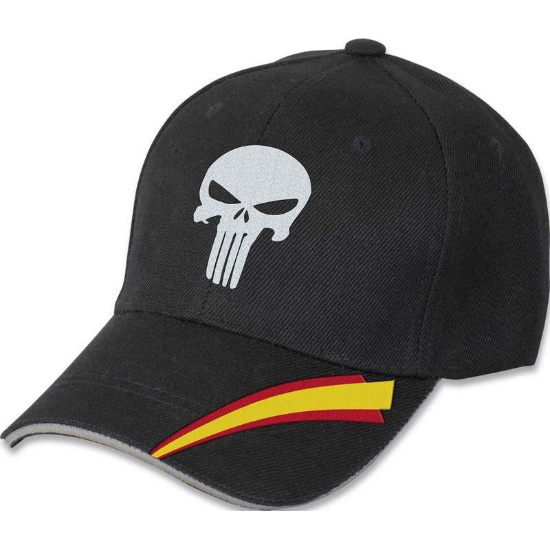 GORRA BARBARIC NEGRA CALAVERA