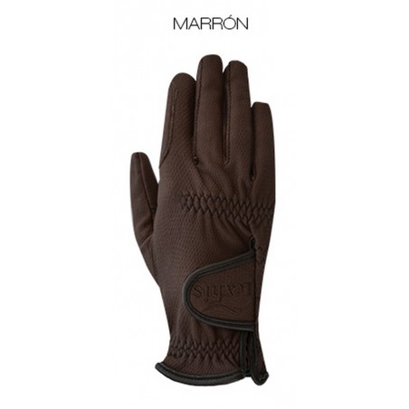 GUANTES HÍPICA LEXHIS ADHESION HOMBRE