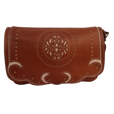 BOLSO CUERO LABRADO