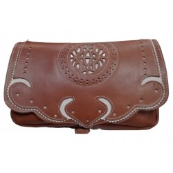 BOLSO CUERO LABRADO