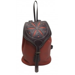 MOCHILA CULO REDONDO PIEL VISON