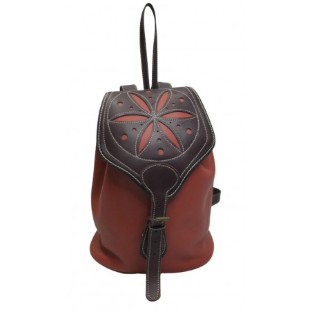 MOCHILA CULO REDONDO PIEL VISON