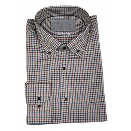 CAMISA CABALLERO CUADROS