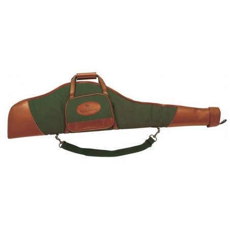 FUNDA RIFLE CON VISOR 125 CM VERNEY CARRON VERDE Y MARRON