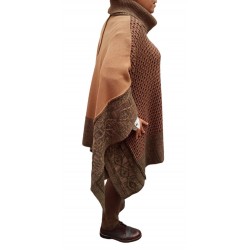 PONCHO SEÑORA TRICOT CENEFA