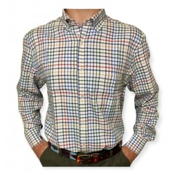 CAMISA CABALLERO FRANELA CUADROS