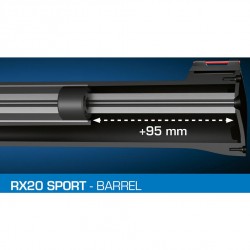 CARABINA STOEGER RX20 GRS MODERADOR SONIDO S3 NEGRA