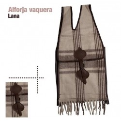 ALFORJA VAQUERA DE LANA