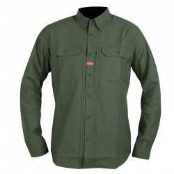 CAMISA HART MODELO AIA DARK OLIVE