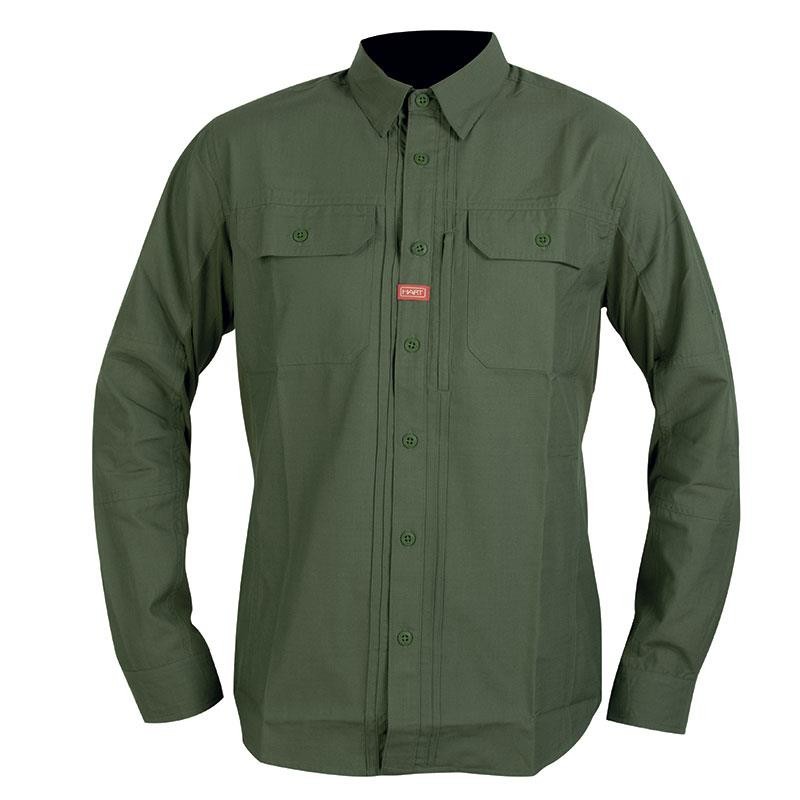 CAMISA HART MODELO AIA DARK OLIVE
