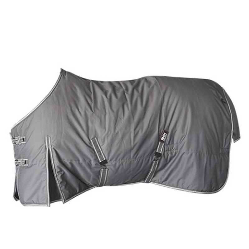MANTA CABALLO MOD DEVA EXTERIOR GRIS/BLANCO