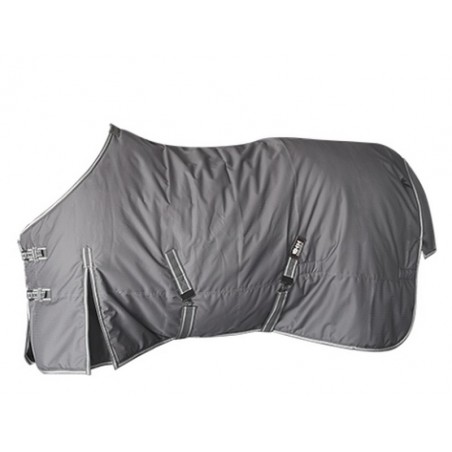 MANTA CABALLO MOD DEVA EXTERIOR GRIS/BLANCO