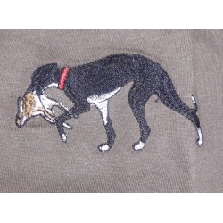 CAMISETA MANGA LARGA BORDADA