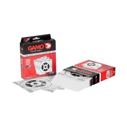 DIANAS DE PAPEL GAMO 14X14CM 100UDS