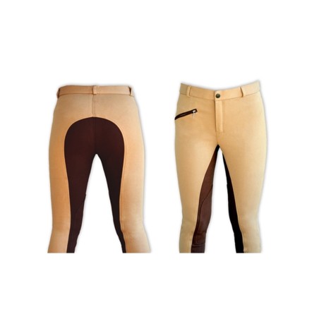 PANTALON HH LYON MUJER BEIGE/CHOCOLATE