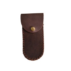 FUNDA NAVAJA EN CUERO