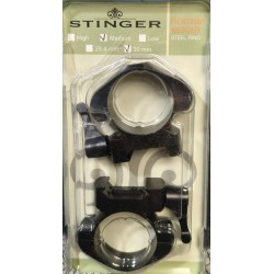ANILLAS STINGER PALOMILLA MEDIAS 4 TORNILLOS 30MM