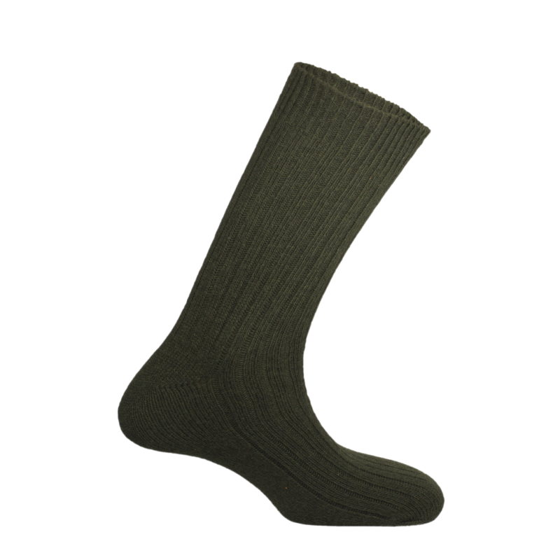 CALCETIN TÉRMICO EN 100% LANA MERINO VERDE