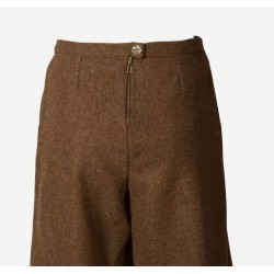 FALDA PANTALÓN SEÑORA TWEED MARRÓN