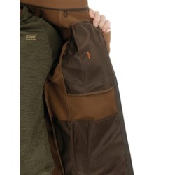 CHAQUETA HART SOFT SHELL EGUR MARRÓN