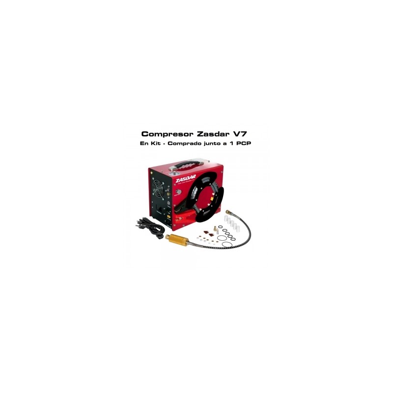 COMPRESOR ELÉCTRICO ZASDAR V7 EN KIT