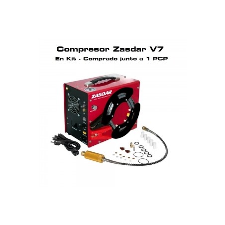 COMPRESOR ELÉCTRICO ZASDAR V7 EN KIT