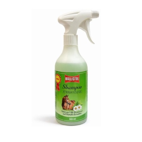 CHAMPÚ BALLISTOL PARA CABALLO CAMOMILA Y ORTIGAS 500ML
