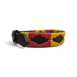 COLLAR CUERO BORDADO ESPAÑA