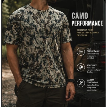 CAMISETA CAMU IBÉRICA MANGA CORTA