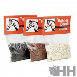 GOMAS PARA CRINES (BOLSA 500 UNIDADES)