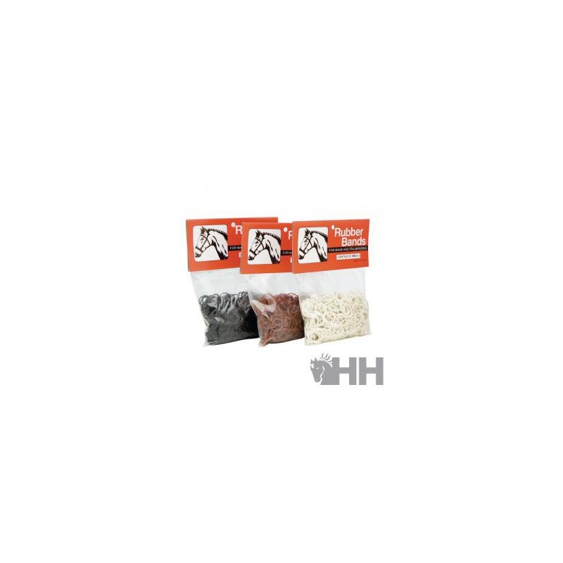 GOMAS PARA CRINES (BOLSA 500 UNIDADES) GOMAS PARA CRINES (BOLSA 500 UNIDADES)