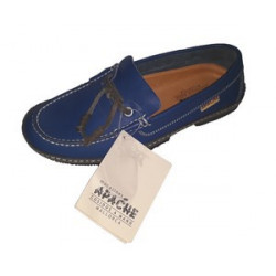 ZAPATO APACHE MODELO 418 AZUL 