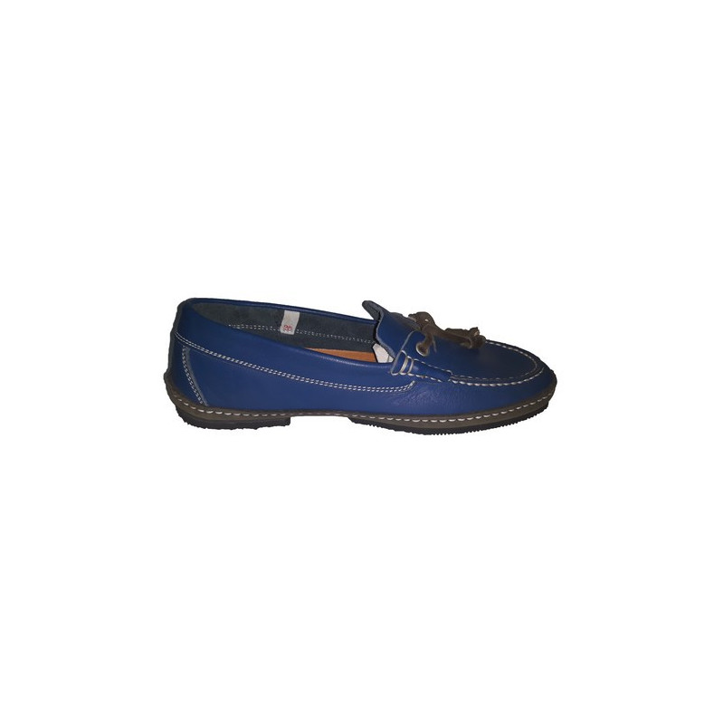 ZAPATO APACHE MODELO 418 AZUL 