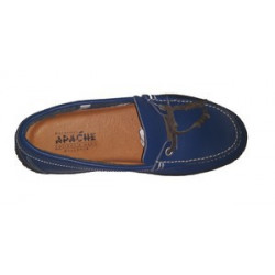 ZAPATO APACHE MODELO 418 AZUL 