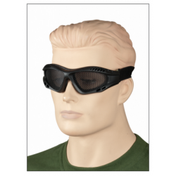 GAFAS DE REJILLA  NEGRAS. AJUSTABLES 
