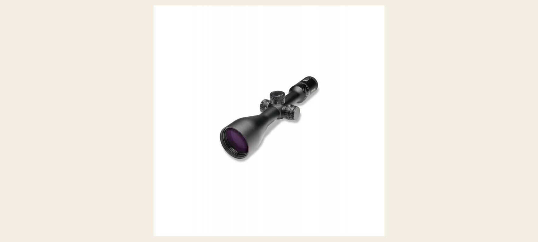Visor Burris SIX XE 3-18x56 con torreta: ficha técnica y para qué tirador es ideal